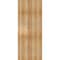 Ekena Millwork Joined Board-n-Batten Shutters w/Z-Bar, Rough Sawn Western Red Cedar, 21 1/2W x 53H, PR RBJ06Z21X053RWR - alternate 3